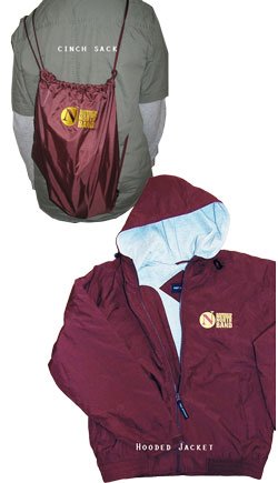 cinch sack and jacket
